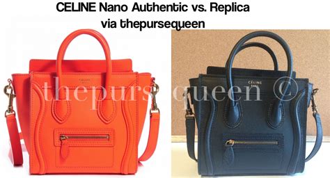 celine nano fake vs real|real celine purses.